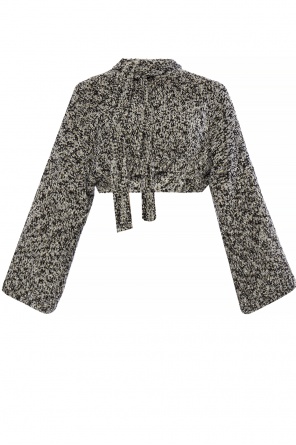 Short sweater with a tie-up, zdjęcie 1 Short sweater with a tie-up od Loewe